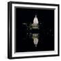 Night View of the Capitol, 1793-1830-null-Framed Giclee Print