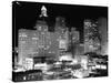 Night View of the City Houston-Dmitri Kessel-Stretched Canvas