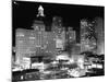 Night View of the City Houston-Dmitri Kessel-Mounted Photographic Print