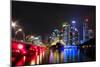 Night View of the City-sytilin-Mounted Photographic Print