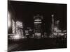 Night View of Times Square-null-Mounted Photographic Print