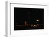 Night View of Tokyo Tower Located in Center of City-null-Framed Photographic Print