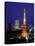 Night View of Tokyo Tower-null-Stretched Canvas