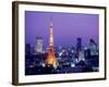 Night View of Tokyo Tower-null-Framed Photographic Print