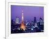 Night View of Tokyo Tower-null-Framed Photographic Print