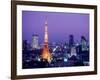 Night View of Tokyo Tower-null-Framed Photographic Print