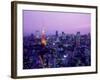 Night View of Tokyo Tower-null-Framed Photographic Print