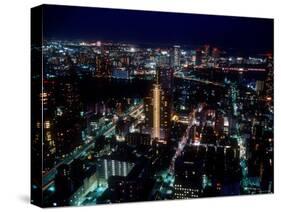 Night View of Tokyo-null-Stretched Canvas