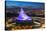 Night View over Khan Shatyr Entertainment Center, Astana, Kazakhstan, Central Asia-Gavin Hellier-Stretched Canvas