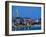 Night View, Split, Croatia-Russell Young-Framed Premium Photographic Print