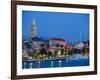 Night View, Split, Croatia-Russell Young-Framed Photographic Print