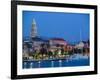 Night View, Split, Croatia-Russell Young-Framed Photographic Print