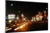 Night Views of Las Vegas Strip-null-Mounted Photographic Print