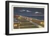 Night, Virginia Beach, Virginia-null-Framed Art Print