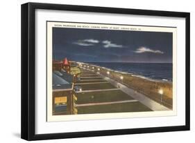 Night, Virginia Beach, Virginia-null-Framed Art Print