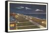 Night, Virginia Beach, Virginia-null-Framed Stretched Canvas