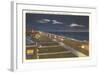 Night, Virginia Beach, Virginia-null-Framed Art Print