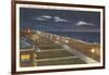 Night, Virginia Beach, Virginia-null-Framed Art Print