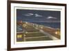 Night, Virginia Beach, Virginia-null-Framed Art Print