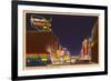 Night, Virginia Street, Reno, Nevada-null-Framed Premium Giclee Print