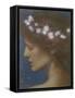 Night (W/C & Bodycolour on Paper) (See 48895)-Edward Robert Hughes-Framed Stretched Canvas