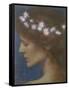 Night (W/C & Bodycolour on Paper) (See 48895)-Edward Robert Hughes-Framed Stretched Canvas