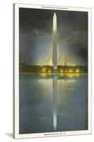 Night, Washington Monument, Washington D.C.-null-Stretched Canvas