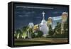 Night, World's Fair, San Francisco, California-null-Framed Stretched Canvas