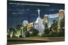 Night, World's Fair, San Francisco, California-null-Mounted Premium Giclee Print