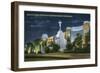 Night, World's Fair, San Francisco, California-null-Framed Art Print