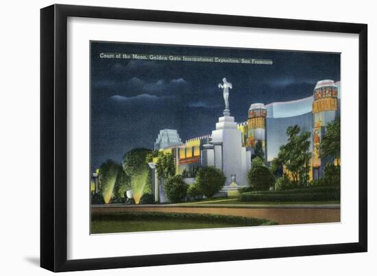 Night, World's Fair, San Francisco, California-null-Framed Art Print