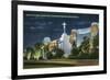 Night, World's Fair, San Francisco, California-null-Framed Art Print