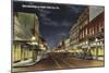 Night, Ybor City, Florida-null-Mounted Art Print