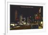 Night, Yonge Street, Toronto-null-Framed Premium Giclee Print