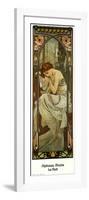 Night-Alphonse Mucha-Framed Art Print