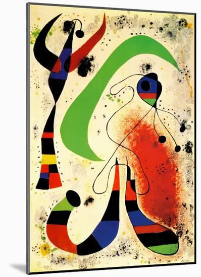 Night-Joan Miro-Mounted Art Print