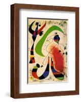 Night-Joan Miro-Framed Art Print