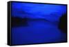 Night-null-Framed Stretched Canvas