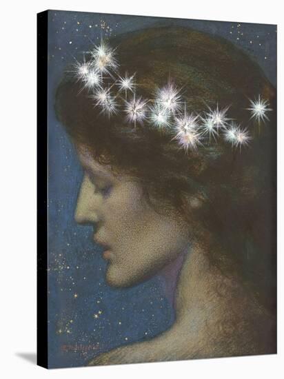 Night-Edward Robert Hughes-Stretched Canvas