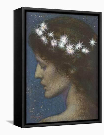 Night-Edward Robert Hughes-Framed Stretched Canvas