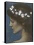 Night-Edward Robert Hughes-Stretched Canvas