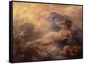 Night-Henri Fantin-Latour-Framed Stretched Canvas