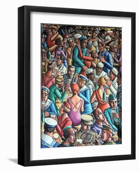 NIGHTCLUB, 2014-PJ Crook-Framed Giclee Print