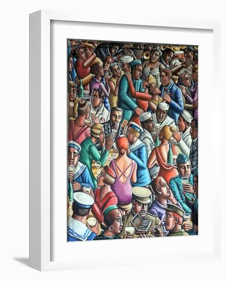 NIGHTCLUB, 2014-PJ Crook-Framed Giclee Print