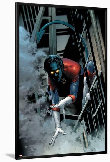 Nightcrawler No.1 Cover: Nightcrawler Swinging-Greg Land-Lamina Framed Poster