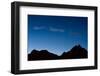 Nightfall Badlands South Dakota-Steve Gadomski-Framed Photographic Print