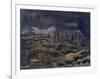 Nightfall, British Artists at the Front, Continuation of the Western Front, Part Three, Nash, 1918-Paul Nash-Framed Giclee Print