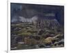 Nightfall, British Artists at the Front, Continuation of the Western Front, Part Three, Nash, 1918-Paul Nash-Framed Giclee Print