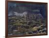 Nightfall, British Artists at the Front, Continuation of the Western Front, Part Three, Nash, 1918-Paul Nash-Framed Giclee Print