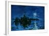 Nightfall in Blue-null-Framed Giclee Print